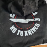 Change Lives No to Knives Hoodie | Knife Awareness Supporter Hoody
