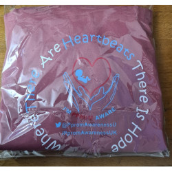 Personalised Adult Hoodie – Little Heartbeats Fundraiser