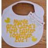 Create Your Own Custom Cotton Baby Bib | Personalised Baby Bibs