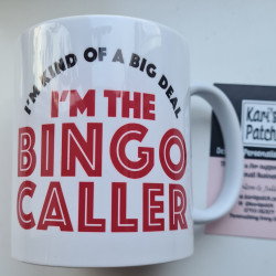 I’m Kind of a Big Deal Bingo Caller Mug | Fun Bingo Gift – Kari’s Patch