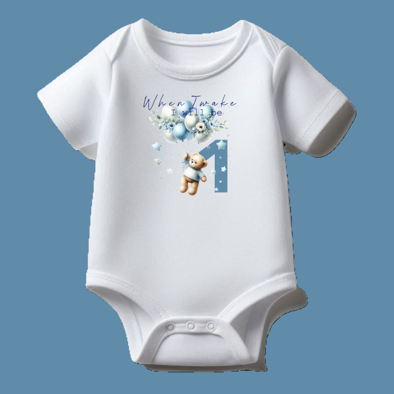 Personalised Baby Bodysuit – Happy Valentine's Mummy/Daddy | Kari's Patch