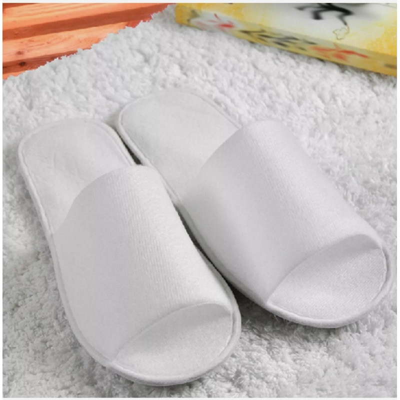 Plain Disposable Spa Slippers | Ideal for Any Occasion & DIY Decorating