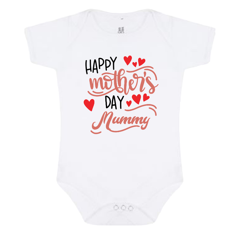 Happy Mother's Day Mummy Baby Bodysuit – Cute & Comfy Gift