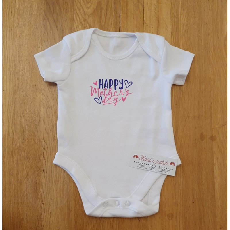 Happy Mother's Day Baby Bodysuit | Cute Mother's Day Gift