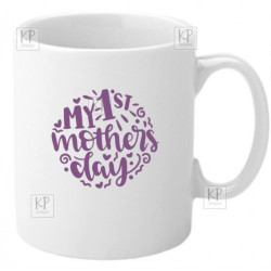 My 1st Mother's Day Mug – Ceramic Keepsake Gift | Kari's Patch