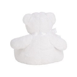 Blank Teddy Bear – 28cm Pre-Stuffed | White, Blue or Pink