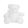 Blank Teddy Bear – 28cm Pre-Stuffed | White, Blue or Pink