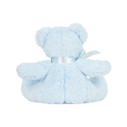 Blank Teddy Bear – 28cm Pre-Stuffed | White, Blue or Pink
