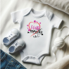 4 Months Old Baby Bodysuit with Heart | Kari’s Patch