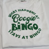 Boogie Bingo Adult T-Shirts – Custom Party Tees | Kari’s Patch