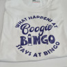 Boogie Bingo Adult T-Shirts – Custom Party Tees | Kari’s Patch