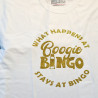 Boogie Bingo Adult T-Shirts – Custom Party Tees | Kari’s Patch