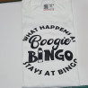 Boogie Bingo Adult T-Shirts – Custom Party Tees | Kari’s Patch