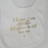Create Your Own Custom Cotton Baby Bib | Personalised Baby Bibs