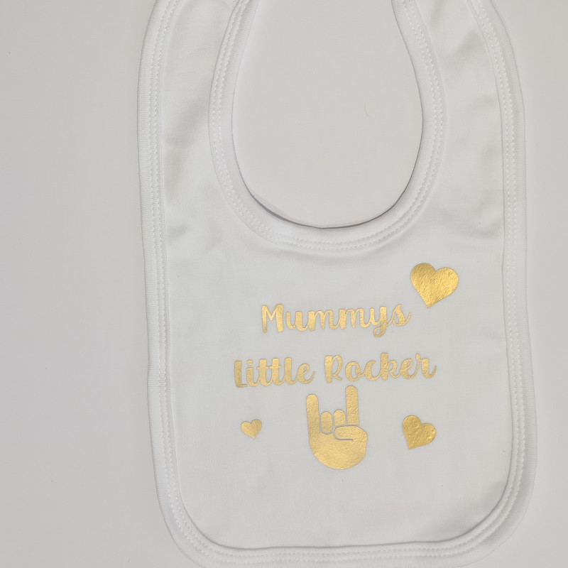 Create Your Own Custom Cotton Baby Bib | Personalised Baby Bibs