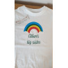 Personalised Rainbow Baby Bodysuit – Add Your Message | Kari’s Patch